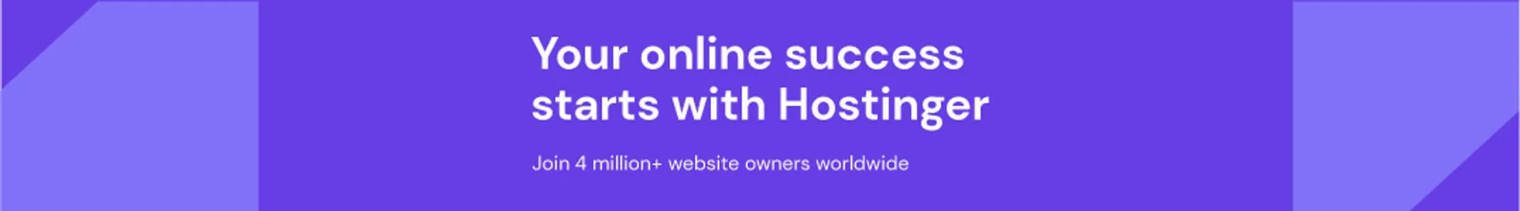 hostslinger. Purple website banner with white text for Hostslinger, a horror webcomic brand